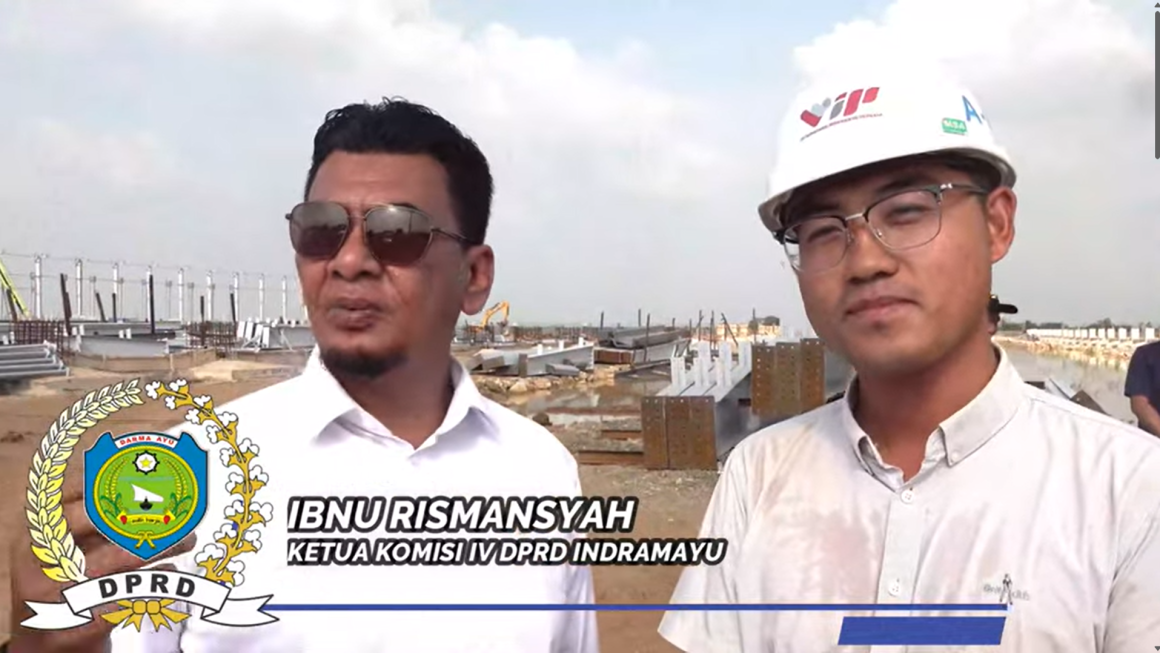 KUNJUNGAN LAPANGAN KOMISI IV DPRD INDRAMAYU KE KAWASAN INDUSTRI LOSARANG